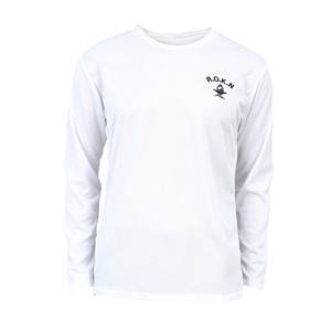 쿨드라이 긴팔 ROKN 해군 로카티 흰색 군대 군인 군용 티셔츠