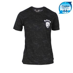 쿨론 반팔 ROKA 맹호부대 로카티 검정디지털 군대 군인 군용 티셔츠
